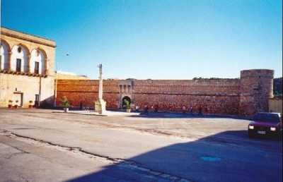 piazza Sant'Andrea - Castello (1524) - Prospetto frontale piazza Sant'Andrea - Castello (1524) - Prospetto frontale